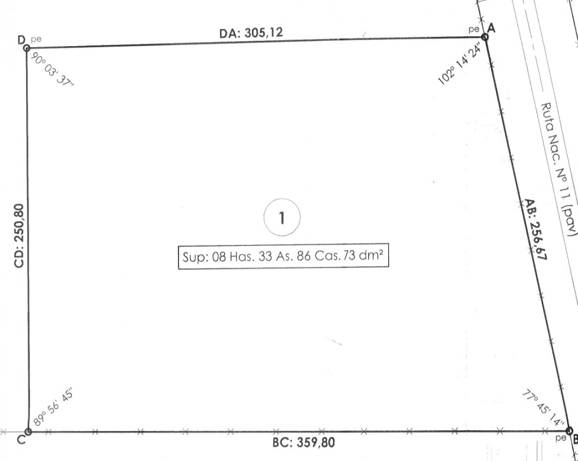 VENTA - CAMPO 8,3 HA. EN BARRANCAS - REF. 199 