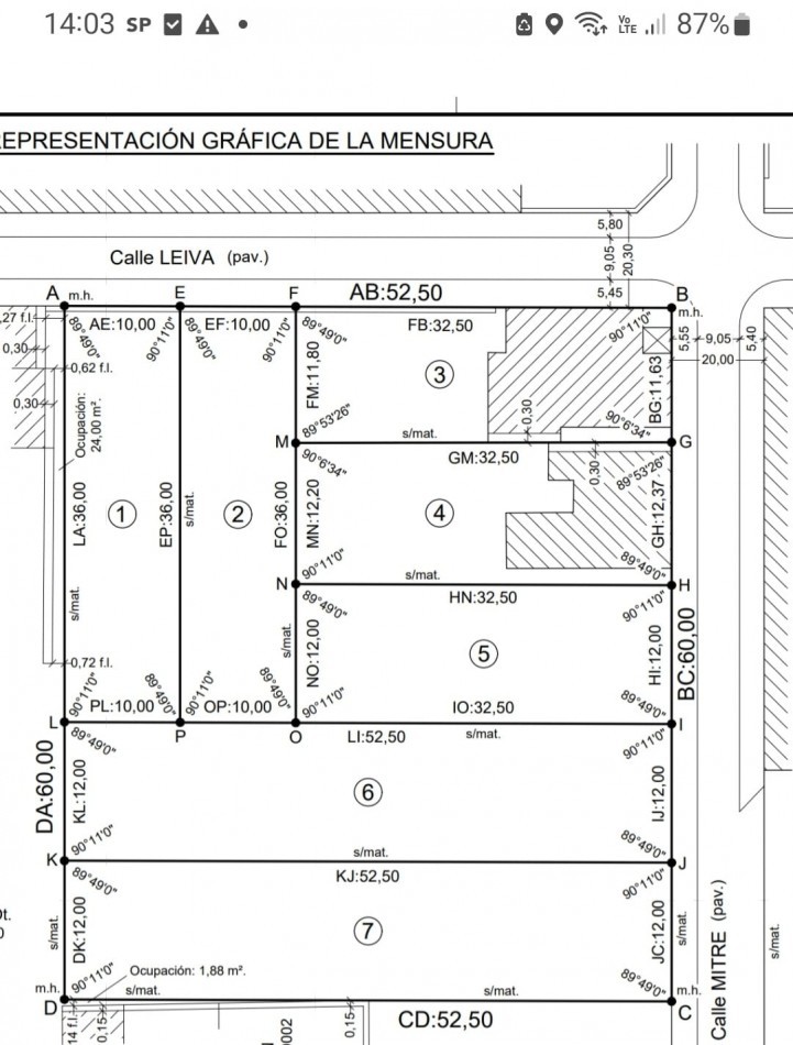 Venta de Lotes en Larrechea - Ref. No 1295