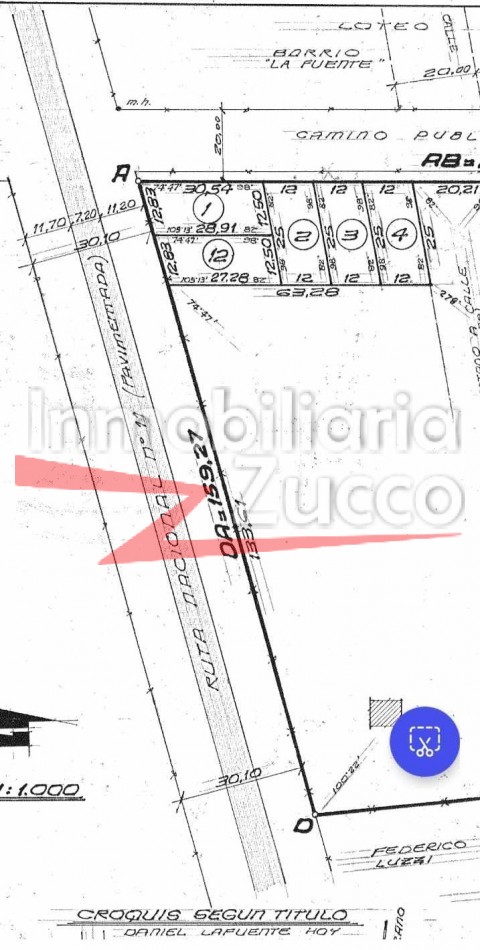 VENTA: 5 LOTES EN CORONDA - Ref. 1147