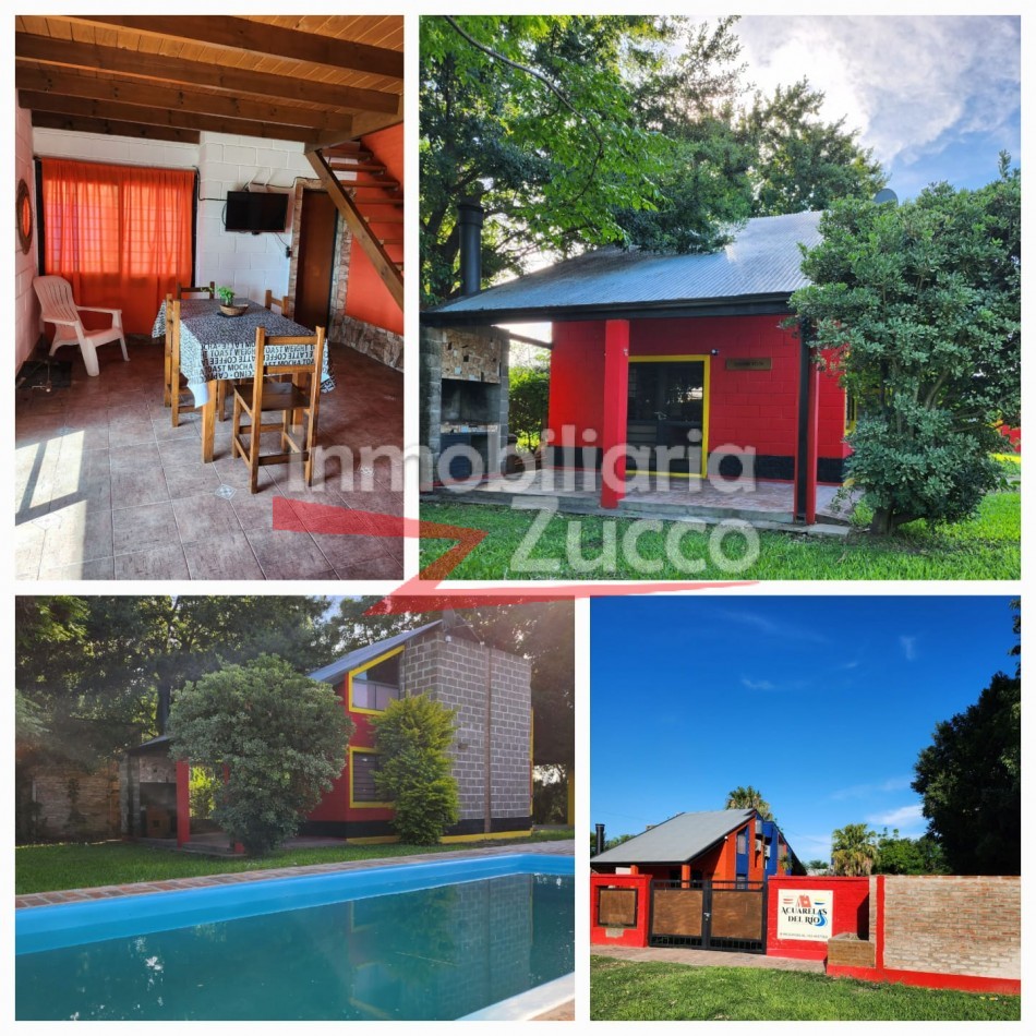 VENTA: 4 CABAÑAS EN Bo GALVEZ - Ref. 1218